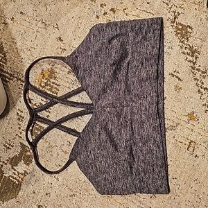 Gray Women's Sports Bra